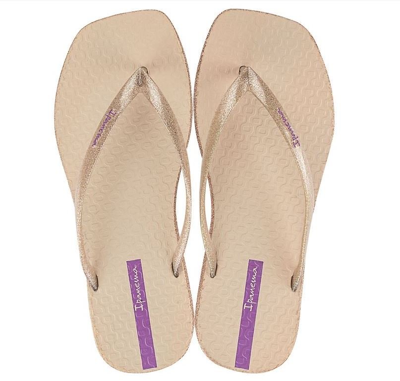 Chinelo Feminino Ipanema Edge Maxi Glow Bege 2