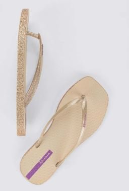 Chinelo Feminino Ipanema Edge Maxi Glow Bege 3