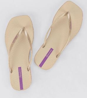 Chinelo Feminino Ipanema Edge Maxi Glow Bege 4