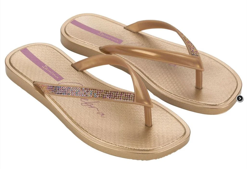 Chinelo Feminino Ipanema Celebra Bege 3