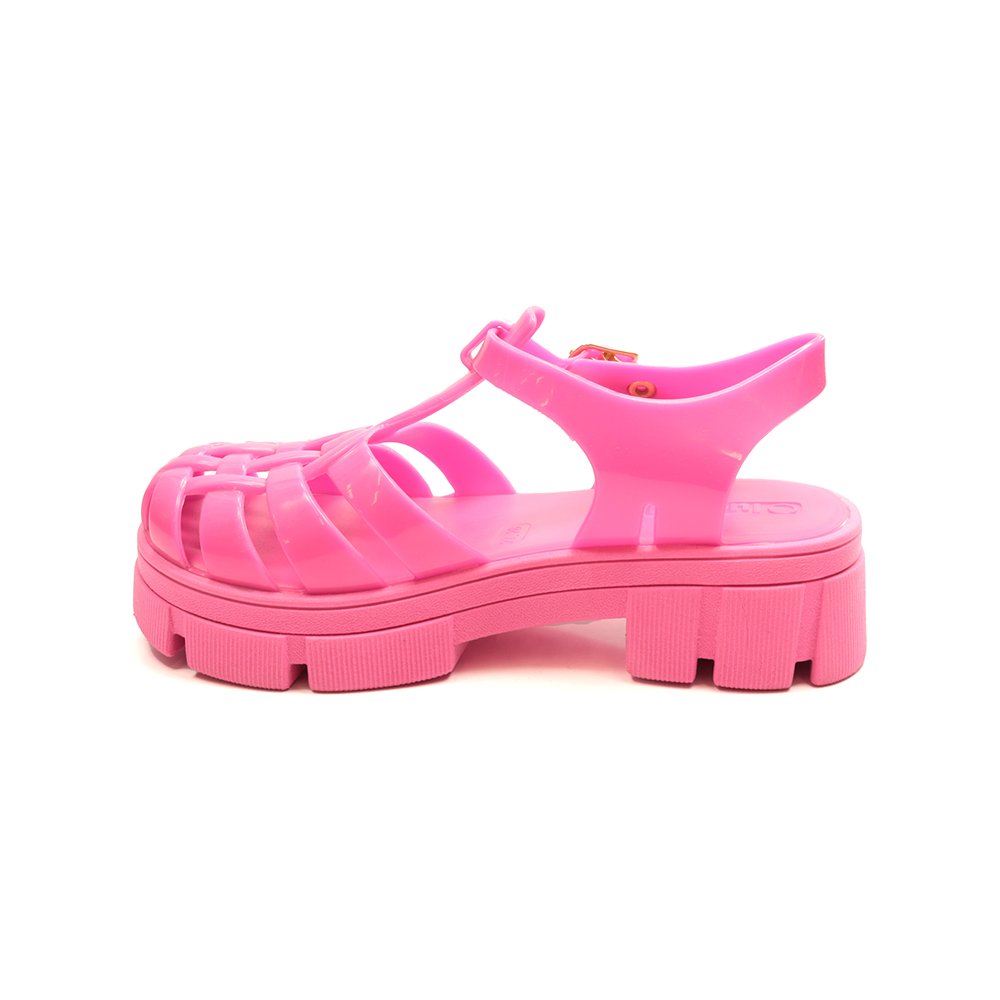 Sandália Infantil Luelua Plataforma Rosa 2