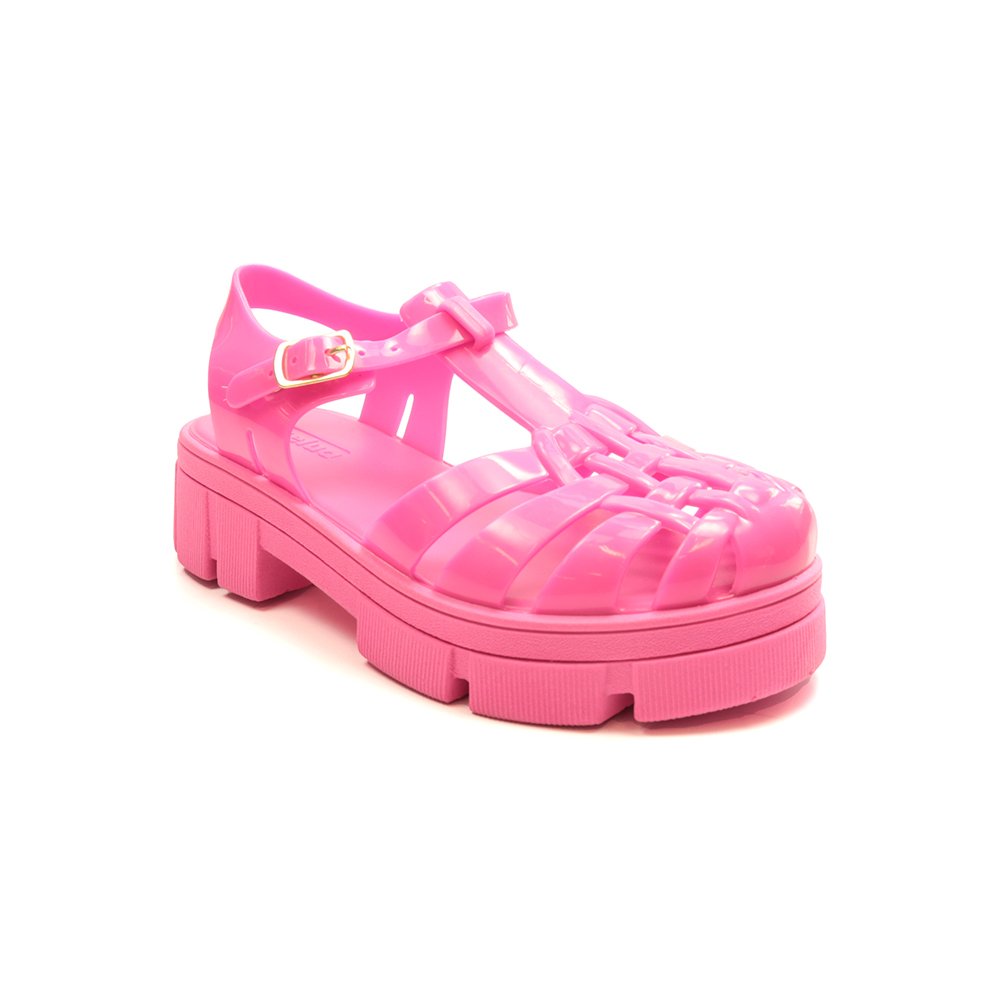 Sandália Infantil Luelua Plataforma Rosa 3