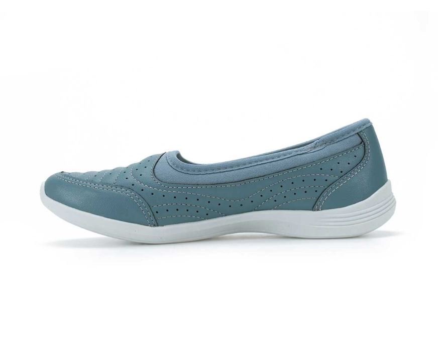 Tênis Feminino Kolosh Slip On Calce Fácil Cinza 2