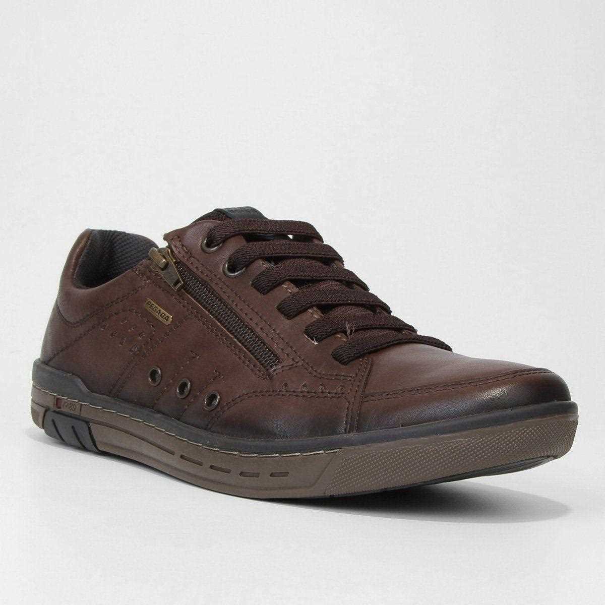 Sapatênis Masculino Pegada Casual Marrom 2