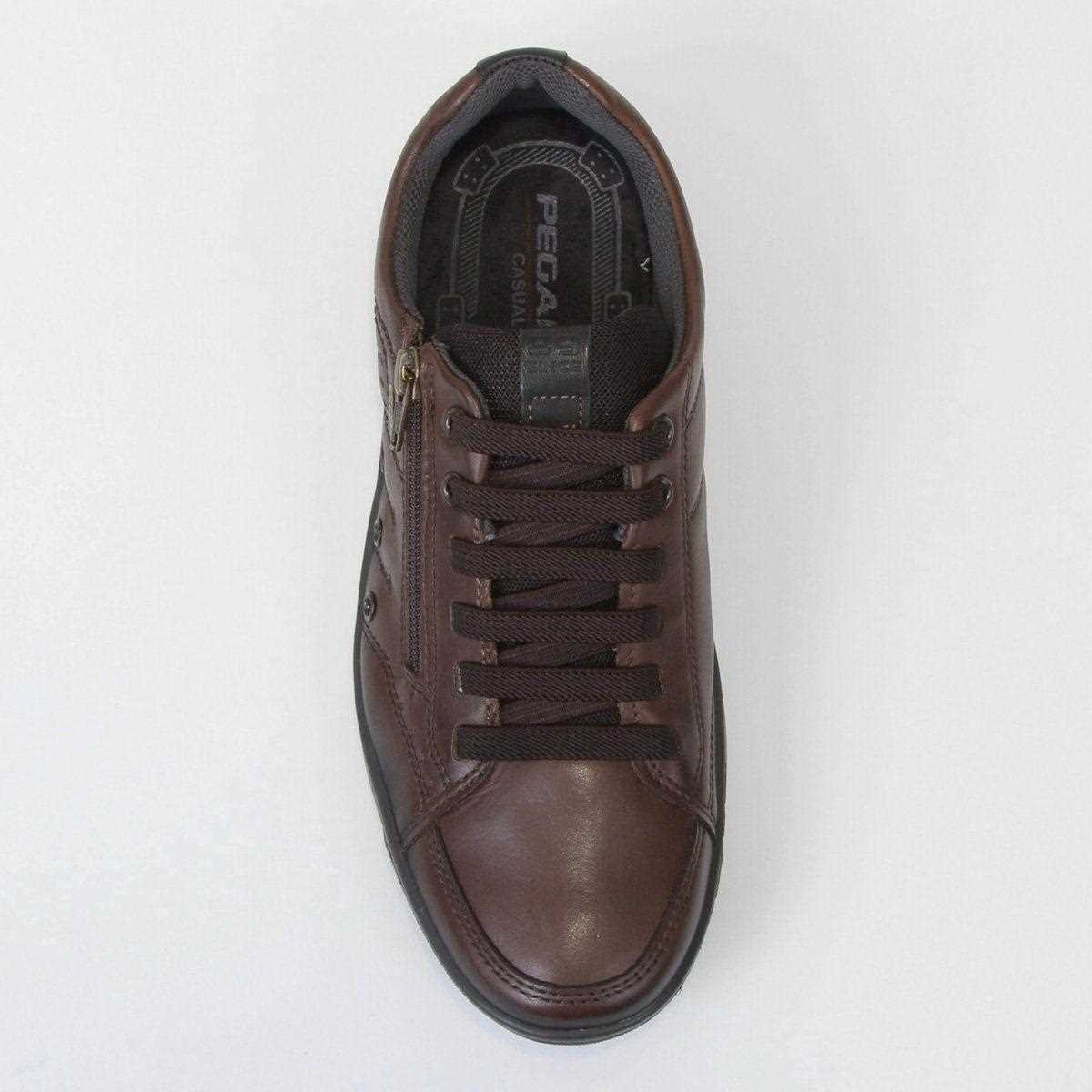 Sapatênis Masculino Pegada Casual Marrom 3