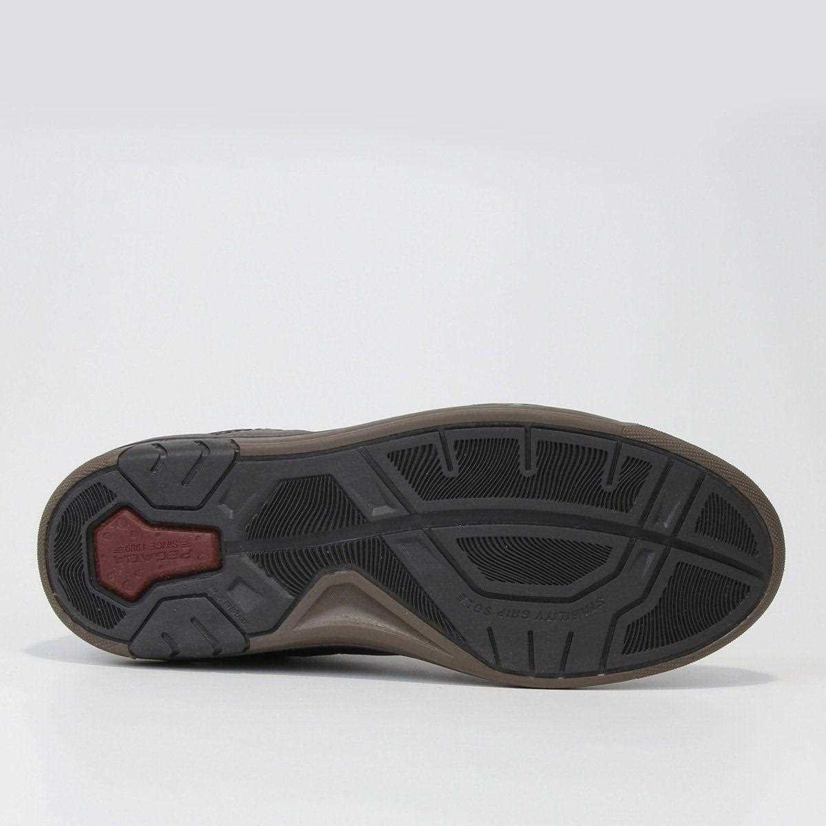 Sapatênis Masculino Pegada Casual Marrom 5