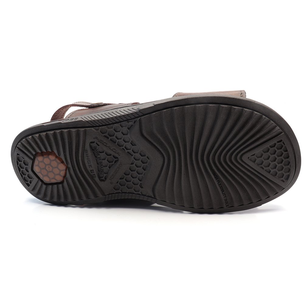 Sandália Masculina Pegada Casual Marrom 4