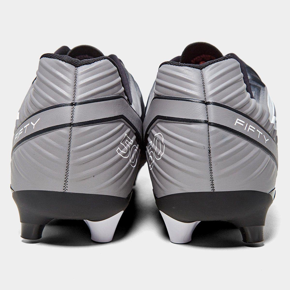 Chuteira Campo Umbro Fifty V Cinza 3
