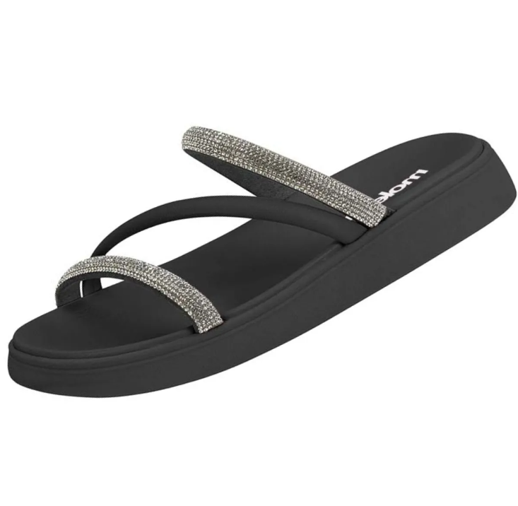 Tamanco Feminino Moleca Papete Preto 3