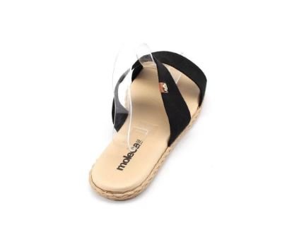 Tamanco Feminino Moleca 5452 100 Preto 2