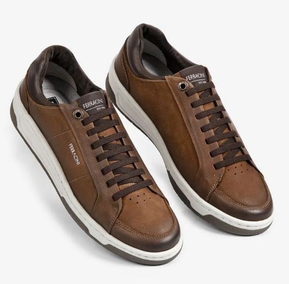 Sapatênis Masculino Ferracini Miami 8050 Marrom 2