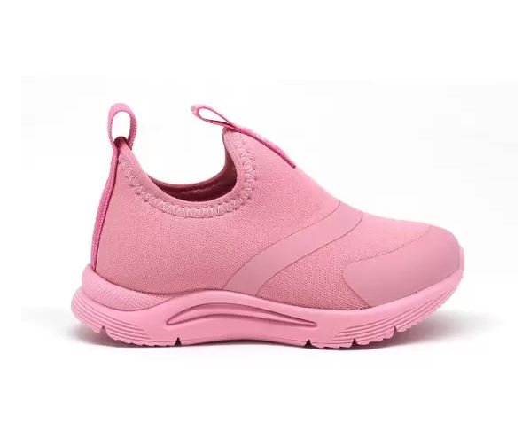 Tênis Infantil Menina Klin New Sport Slip On Rosa 1