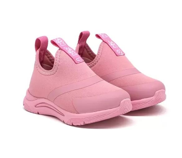 Tênis Infantil Menina Klin New Sport Slip On Rosa 2