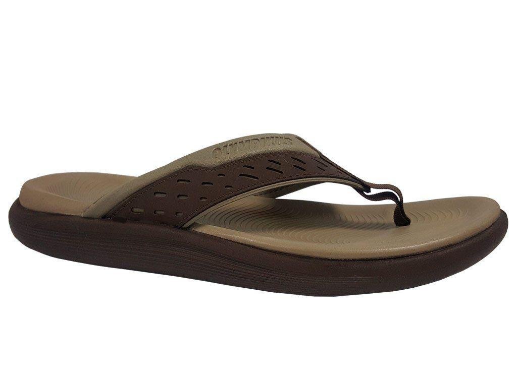 Chinelo Masculino Olympikus Caraiva Marrom 2