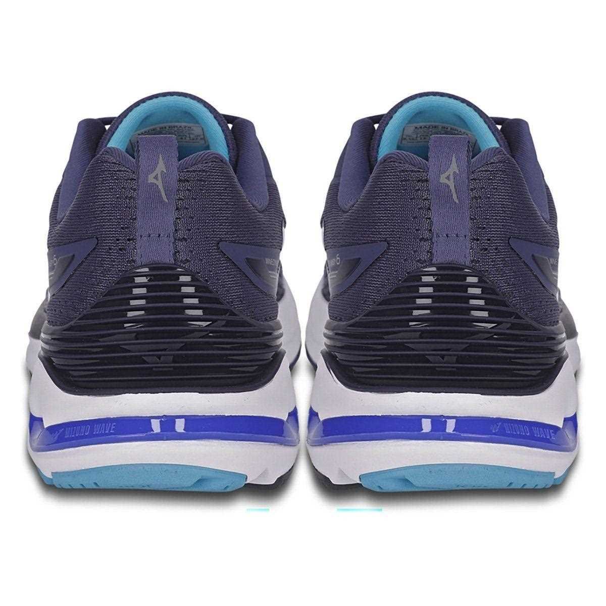 Tênis Masculino Mizuno Wave Dynasty 6 Azul 3