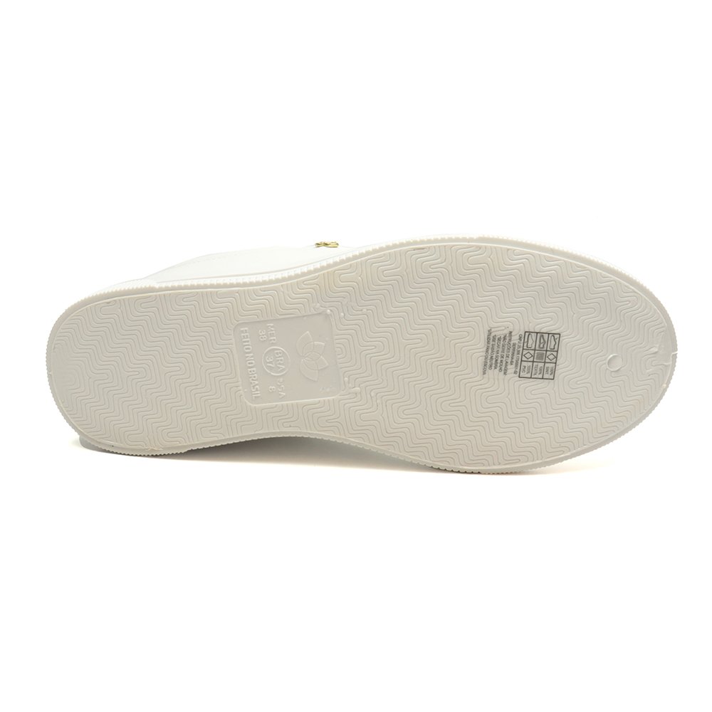 Tênis Feminino Izalu Casual Branco 4