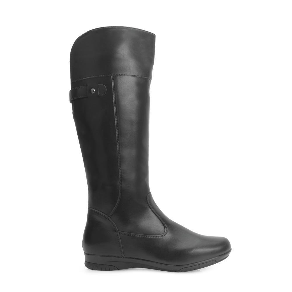 Bota Feminina Mooncity Cano Alto Preto 2