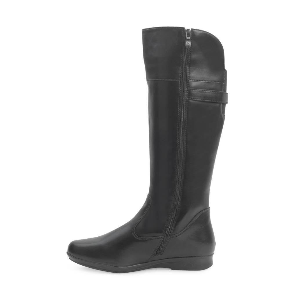 Bota Feminina Mooncity Cano Alto Preto 3