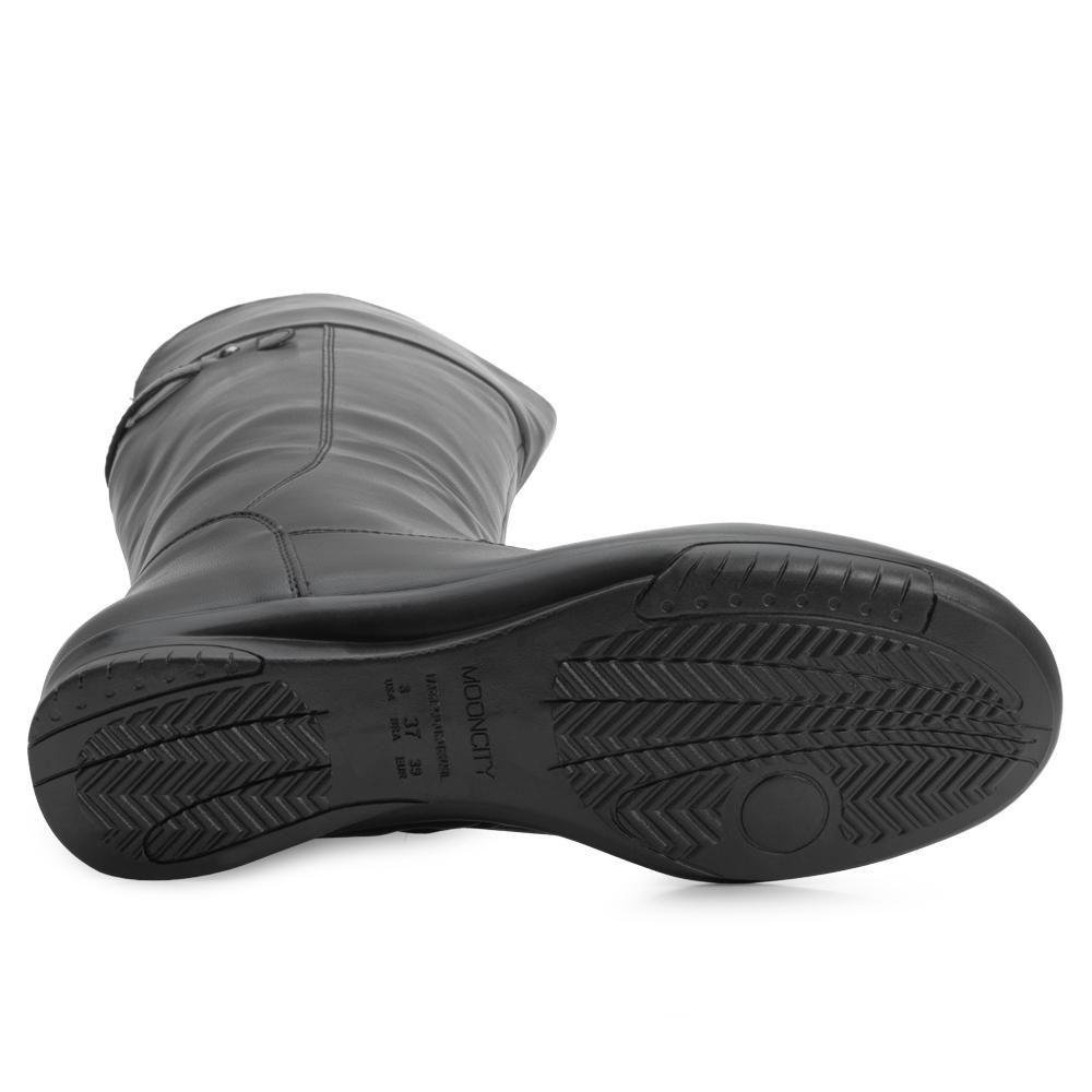 Bota Feminina Mooncity Cano Alto Preto 4