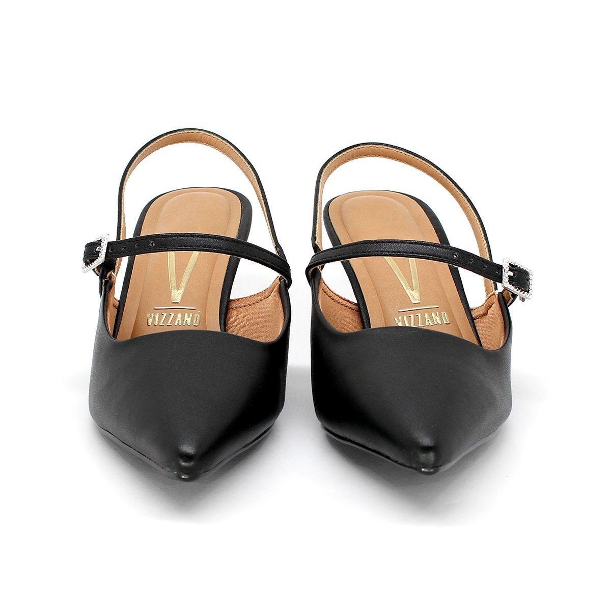 Sapato Feminino Vizzano Scarpin Preto 4