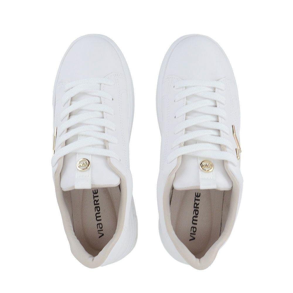 Tênis Feminino Via Marte Casual Sneaker Branco 4