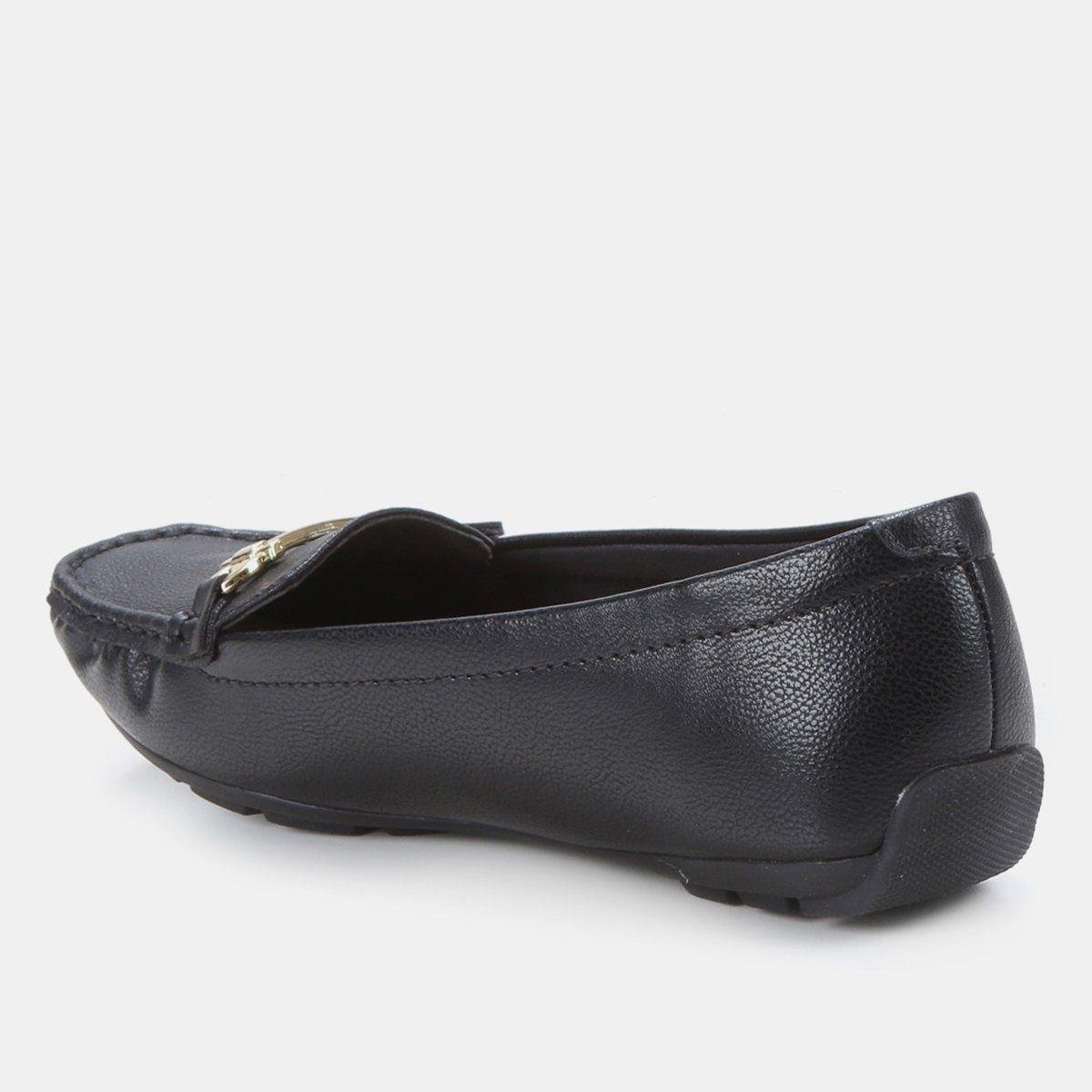 Sapato Feminino Modare Mocassim Liso Preto 4