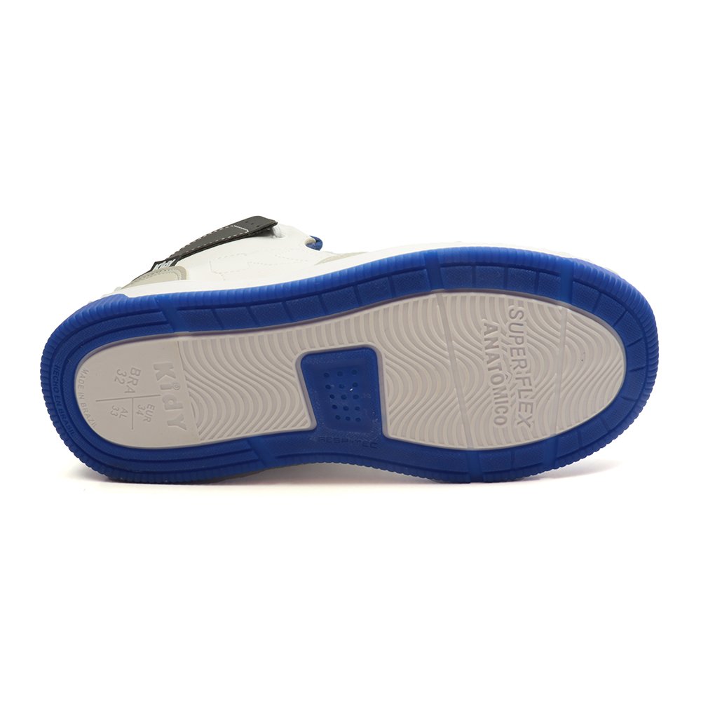 Tênis Infantil Menino Kidy Astral Branco 4