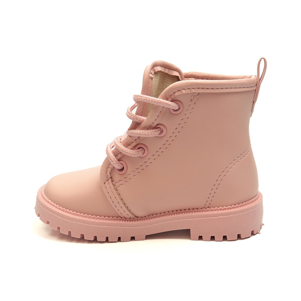 Bota Infantil Menina Molekinha Corturno Love Rosa 2
