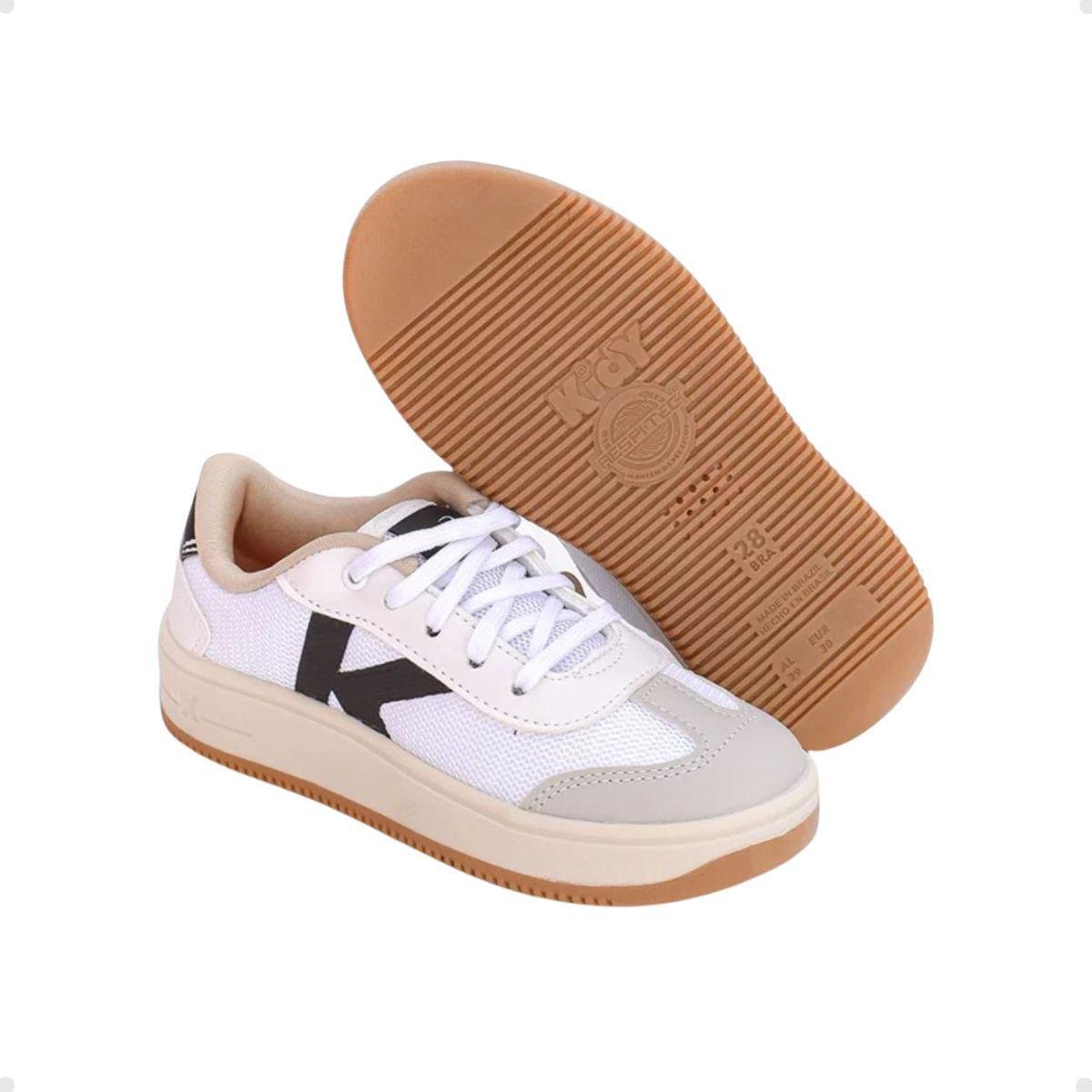 Tênis Infantil Menino Kidy K360 Nova York Branco 3