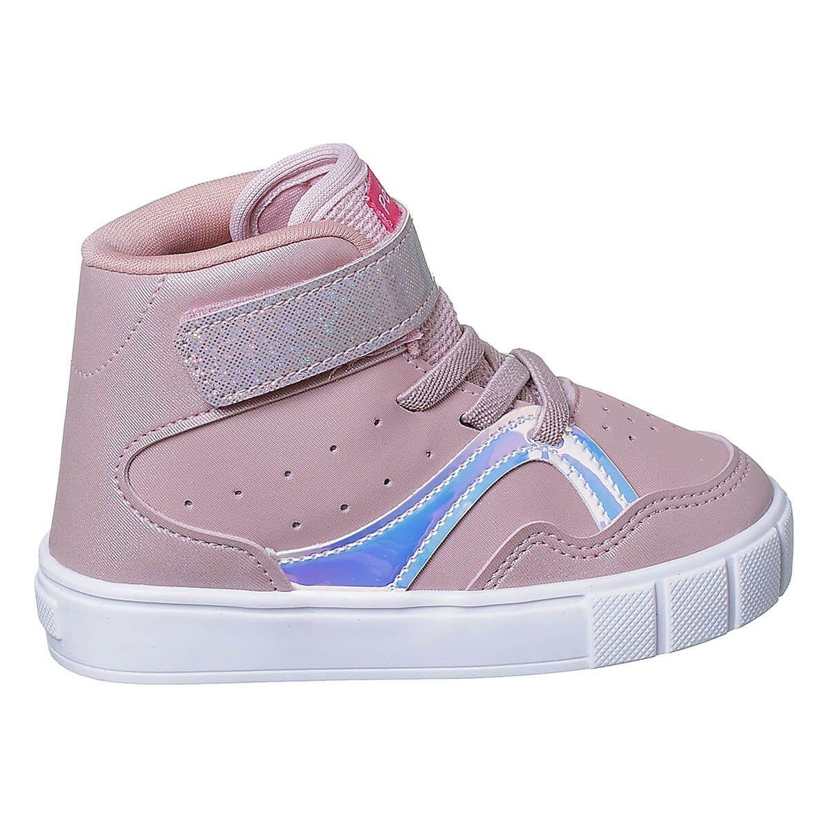 Tênis Infantil Menina Pe Com Pe Urban Guty Rosa 1