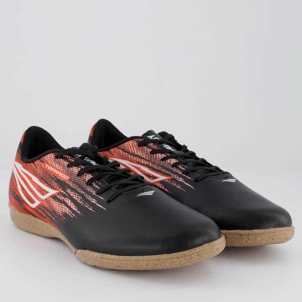 Chuteira Futsal Penalty Tornado Preto 2