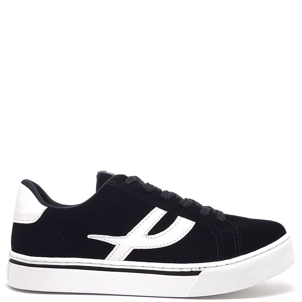 Tênis Feminino Via Marte Casual Preto 1