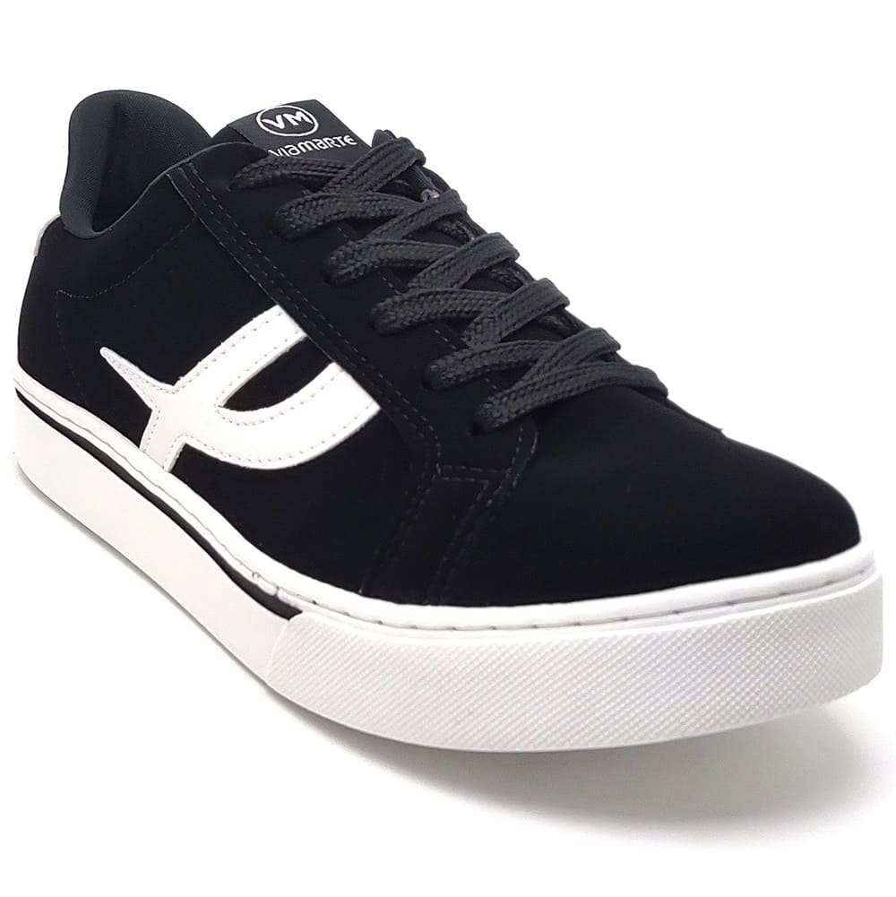 Tênis Feminino Via Marte Casual Preto 2