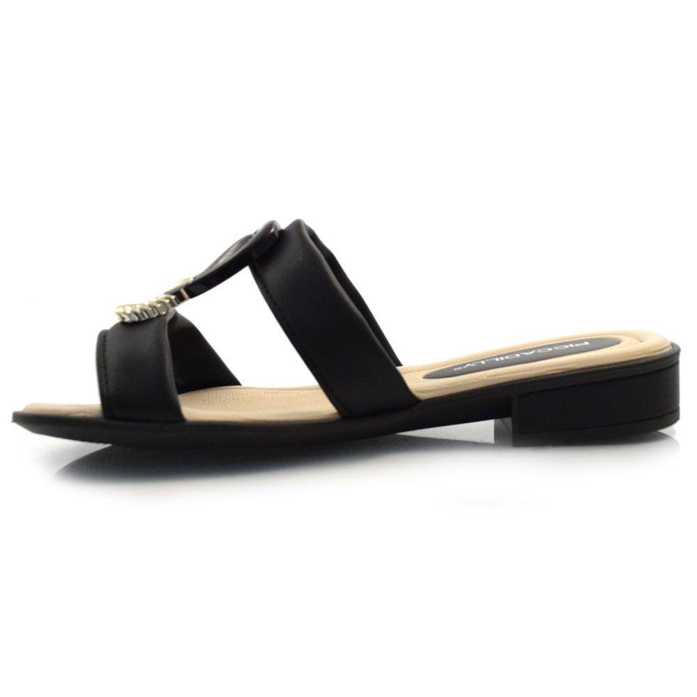 Tamanco Feminino Piccadilly Casual Preto 5
