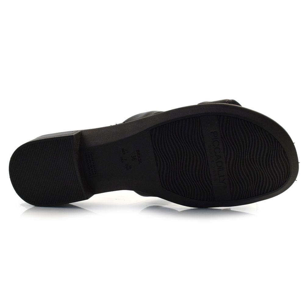 Tamanco Feminino Piccadilly Casual Preto 7