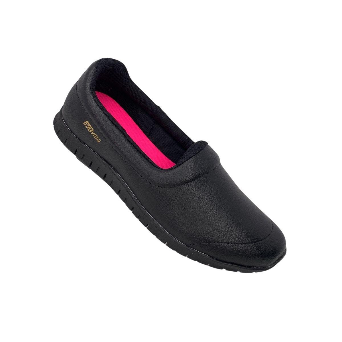 Tênis Feminino Activitta Slip On Preto 2