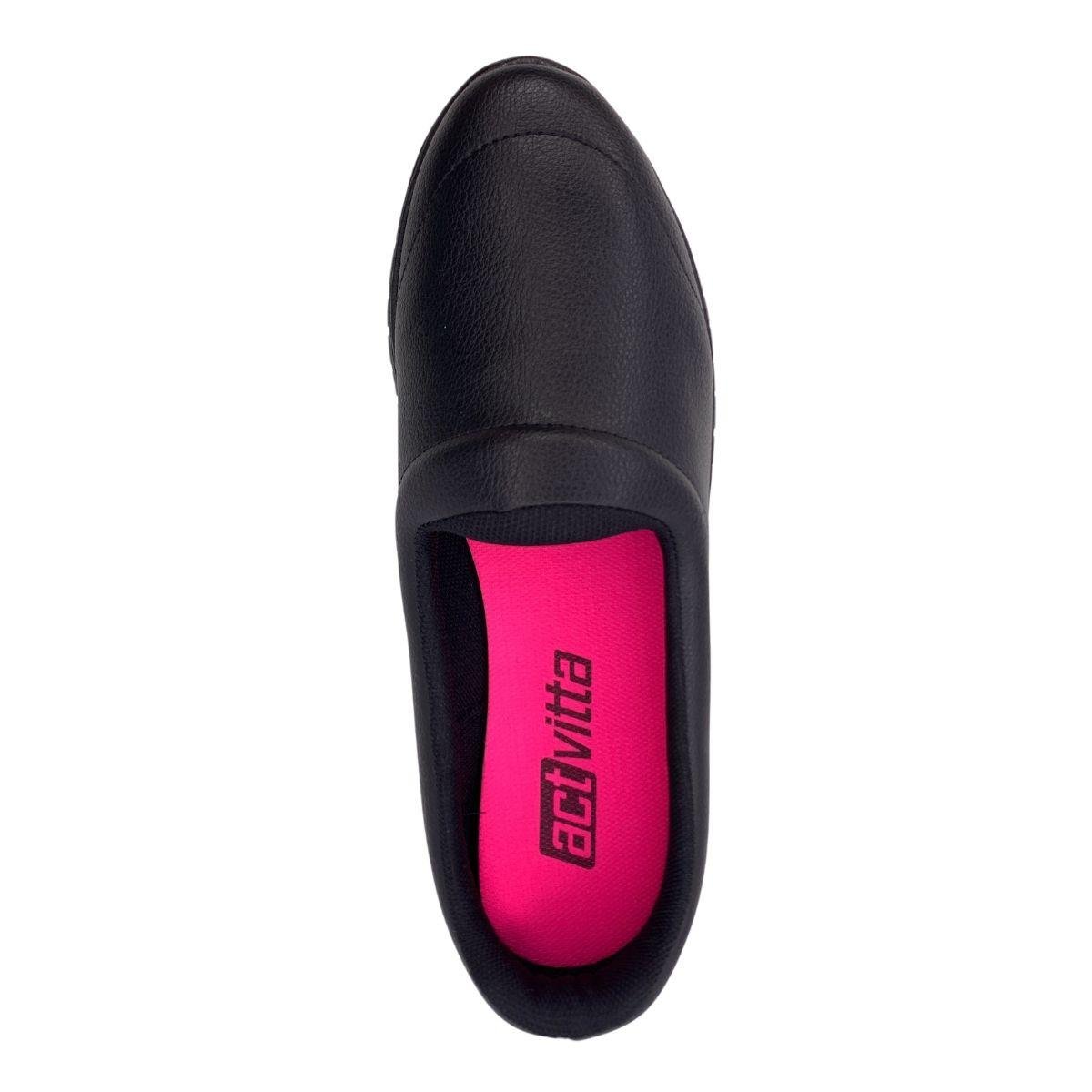 Tênis Feminino Activitta Slip On Preto 4