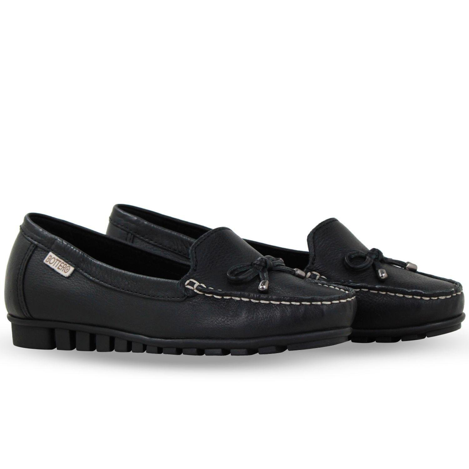 Sapato Feminino Bottero Mocassim Preto 2