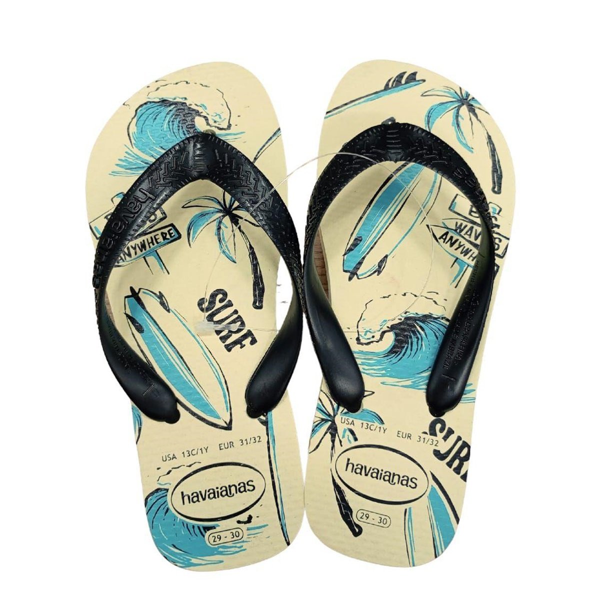 Chinelo Menino Havaianas Kids Athletic Preto 1