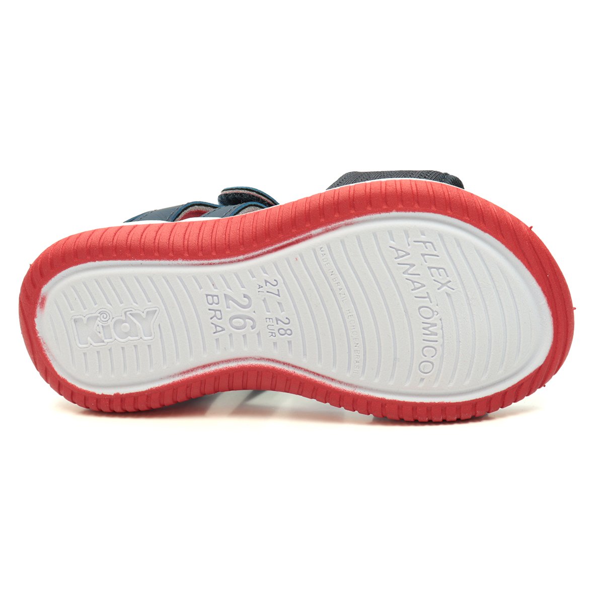 Sandália Infantil Menino Kidy Fly Baby Cinza 4