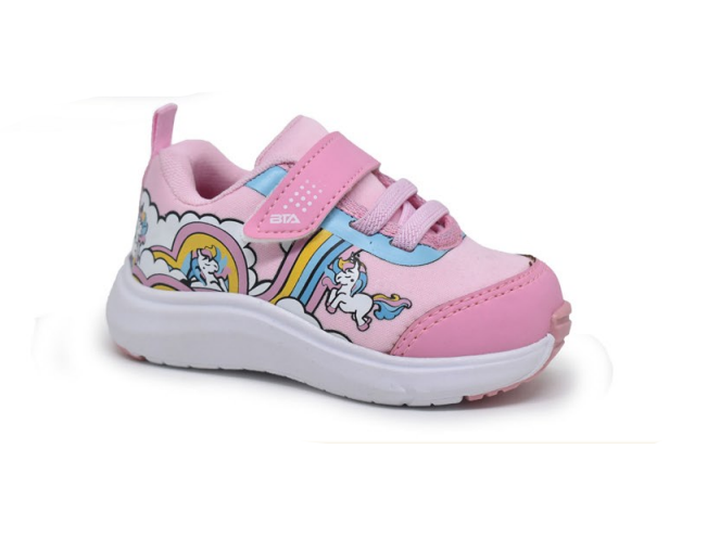 Tênis Bb Menina Batatinha (tie) Loonny Rosa 2