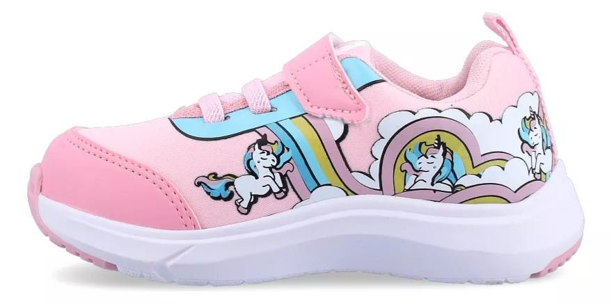 Tênis Bb Menina Batatinha (tie) Loonny Rosa 1