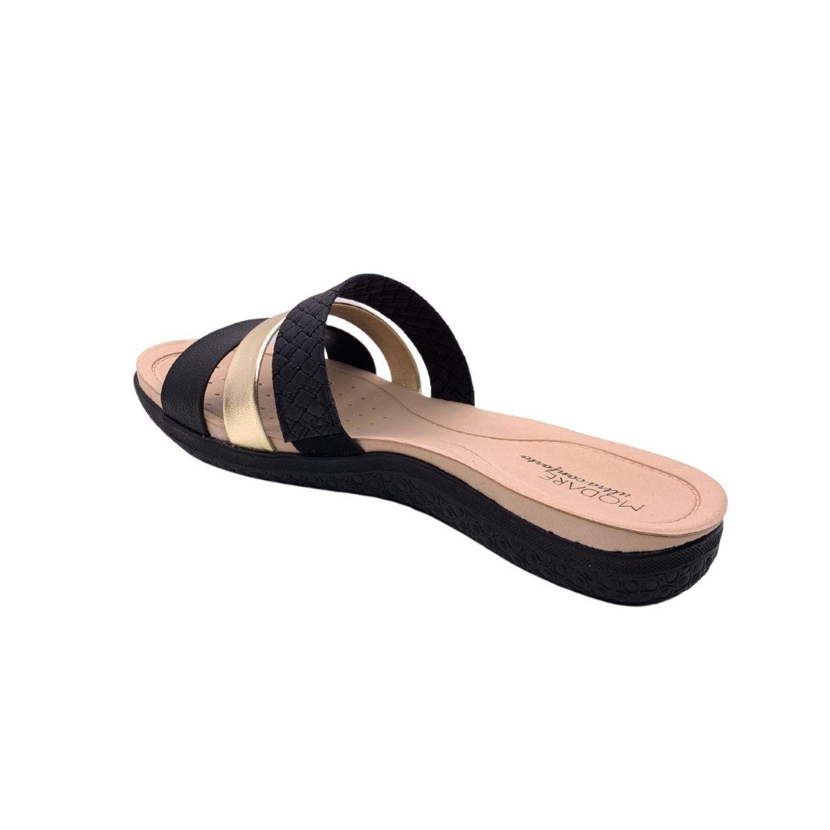 Tamanco Feminino Modare Anabela Conforto Preto 3