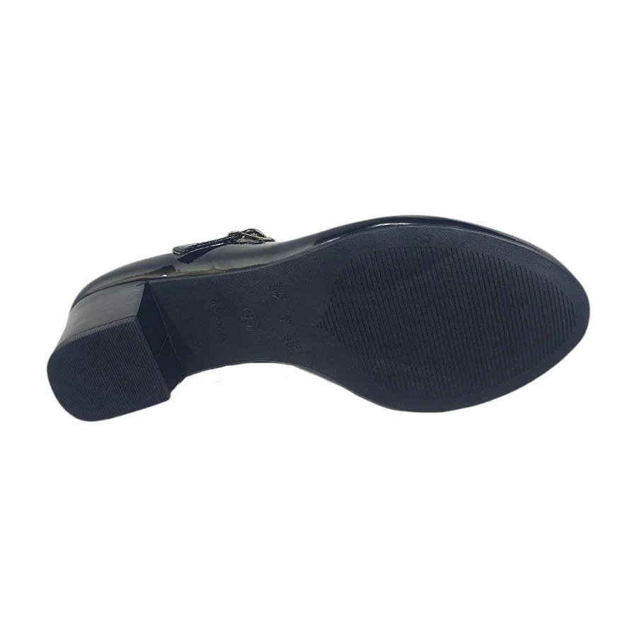 Sapato Feminino Villa Rosa Scarpin Boneca Preto 4