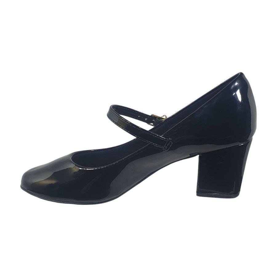 Sapato Feminino Villa Rosa Scarpin Boneca Preto 5