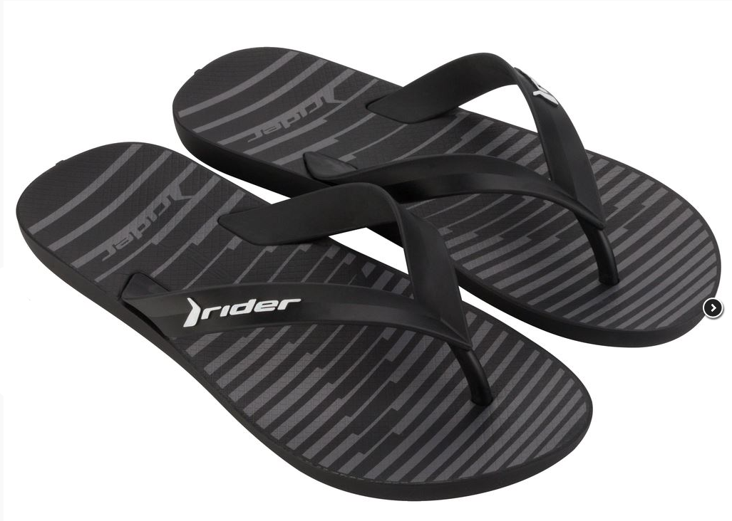 Chinelo Masculino Rider Feel Urban Preto 1