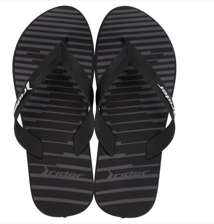 Chinelo Masculino Rider Feel Urban Preto 2