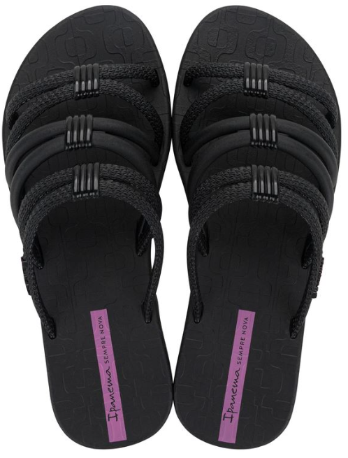 Chinelo Feminino Ipanema Diversa Slide Preto 1