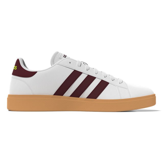 Tênis Masculino Adidas Grand Court Base 2.0 Branco 1
