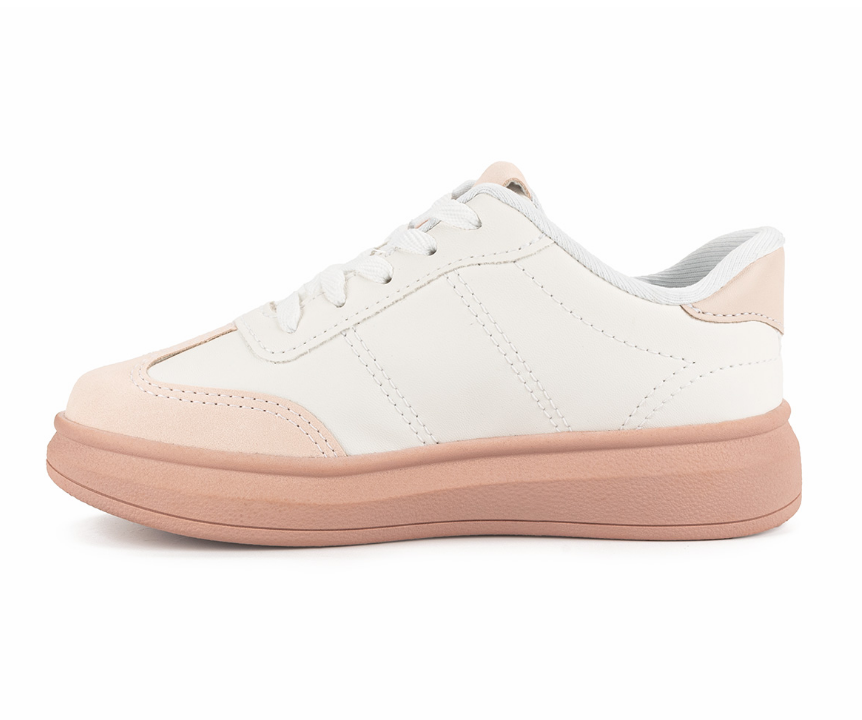 Tênis Infantil Menina Pink Cats Casual V4641 Branco 2